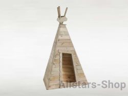 Holz-Spielhaus “Indianerzelt Kleiner Büffel”