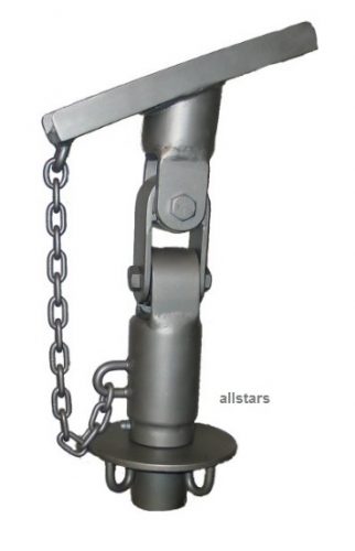 Edelstahl Schaukelaufhängung - 180° Drehbar Mit Lagern