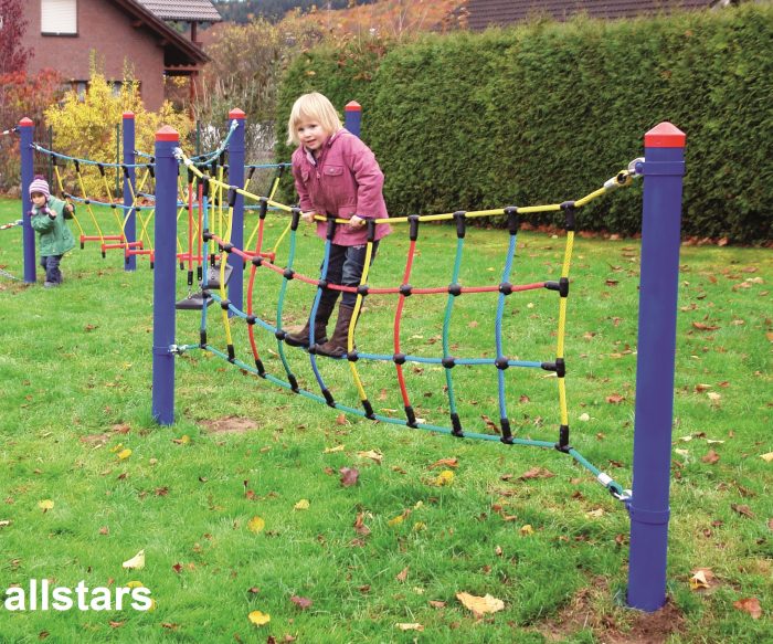 HUCK Wackelbalken für Seilparcours "Haiger" Seil-Parcours für