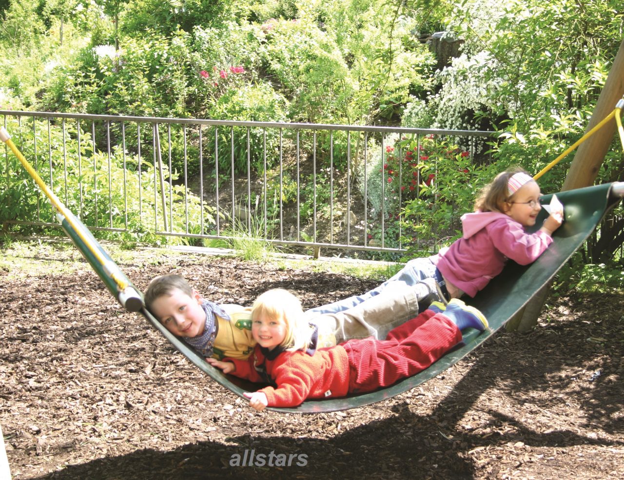 HUCK Hängematte für Seilparcours "Haiger" Seil-Parcours für Robinie