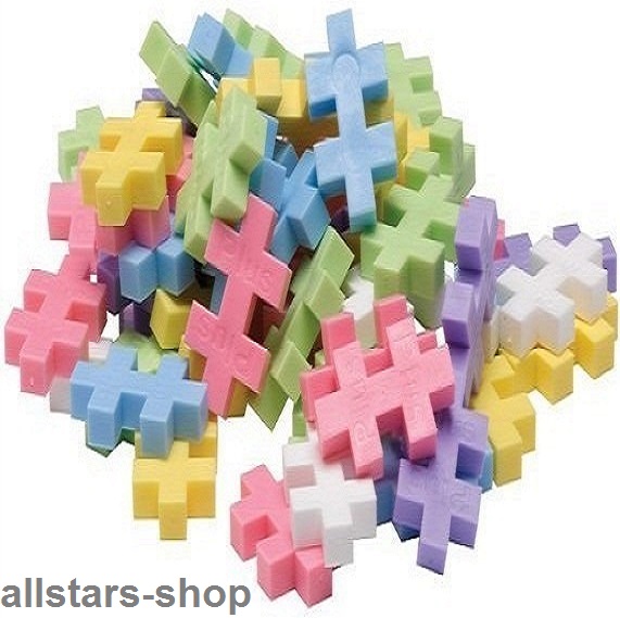 Allstars Plus-Plus Puzzle Bausteine Bauklötze Mini Mix 6000 Neon-Standard-Pastel 