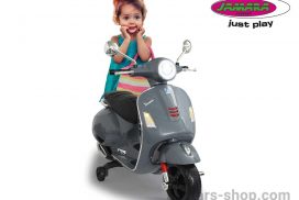 Jamara Kinder-Motorroller Ride On - Scooter Vespa (grey)