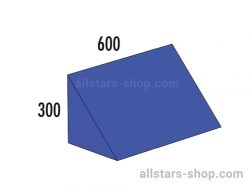 Baenfer Bausteinsatz Dreieck 300x300x600 blau