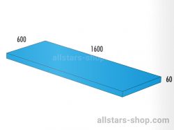 Bänfer Matte blau 1600x600x60 mm