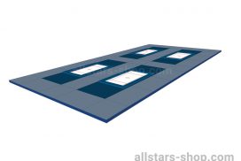 Mattensatz für 4 Trampolin-Großgeräte